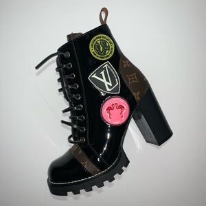 Louis Vuitton Black Heel-Boots